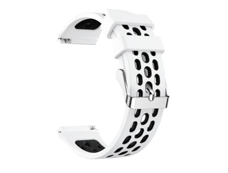 Correa de Silicona color dual para Huawei Watch GT 2e - blanco/negro