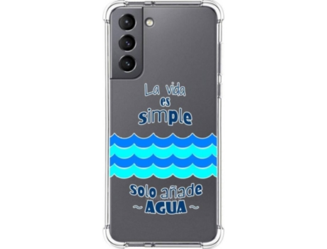 Carcasa Samsung Galaxy S21 5G TUMUNDOSMARTPHONE Agua Multicolor