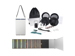 Kit de lavado de oro Succebuy, 23 piezas, 127 cm, diseño de minero de oro, aluminio