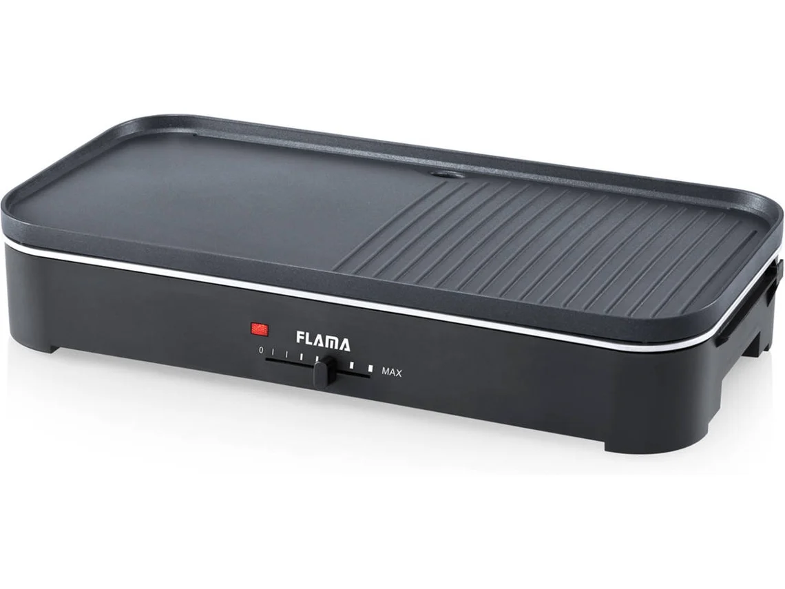 Grill de Mesa FLAMA 4840FL (2200 W - Negro)