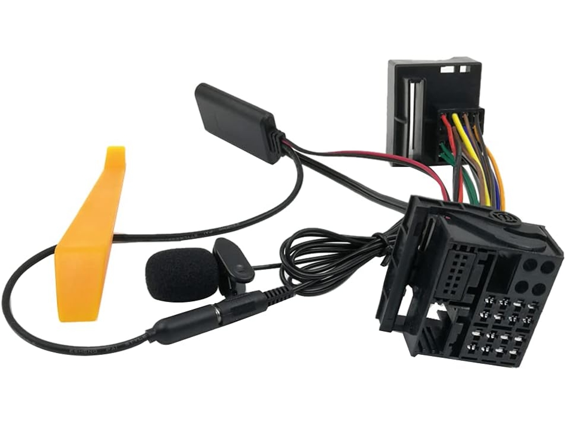 Para Las Unidades Principales Cd30 Mp3 Cdc40 Cd70 Dvd90, Instale El Micrófono Manos Libres Bluetooth 5.0 Y El Adaptador Aux.