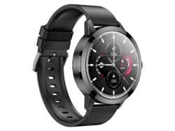 Reloj inteligente Bestvite AMOLED con monitorización de salud y llamadas para fitness y trabajo (negro)