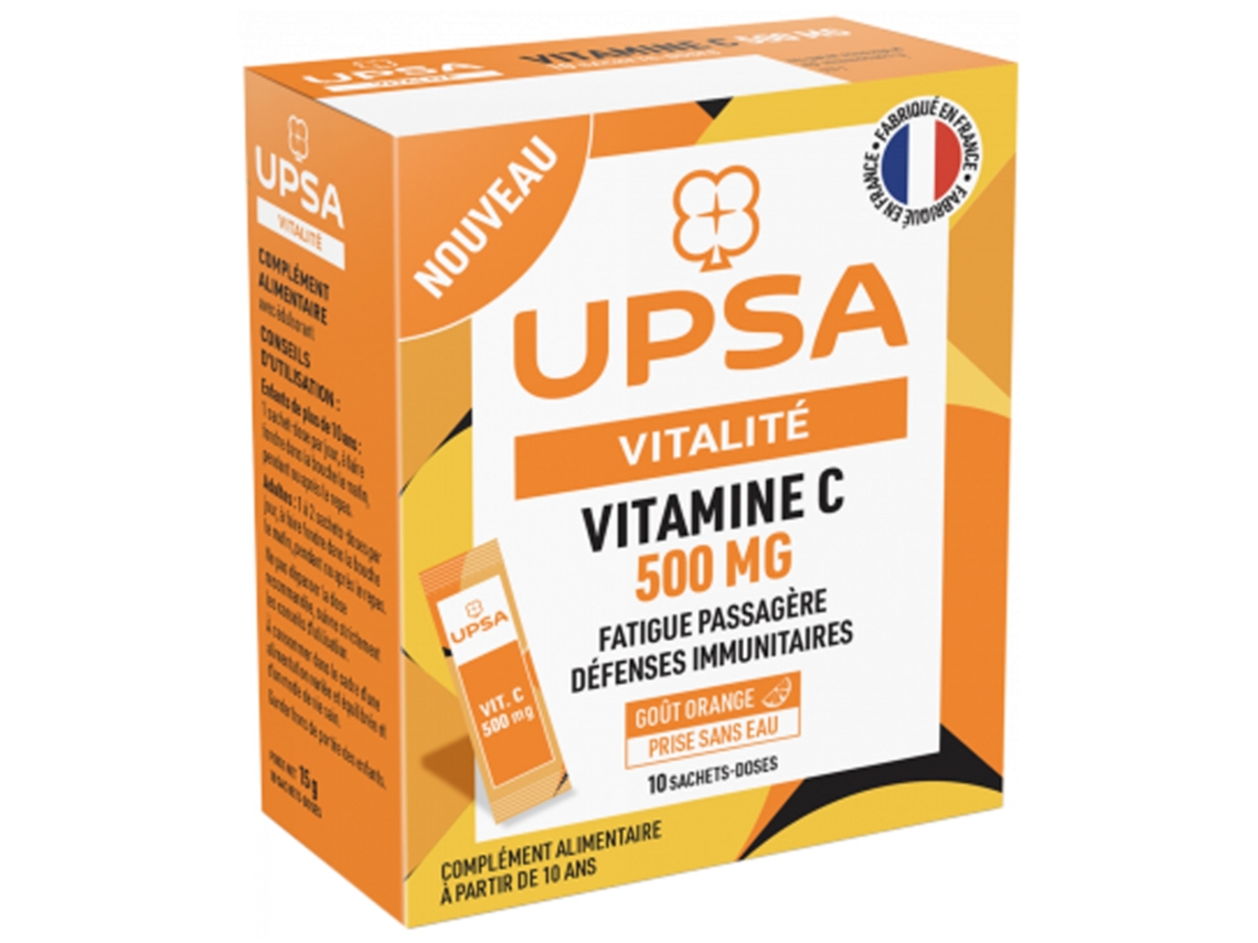 Vitamina C 500 Mg 10 Sobres UPSA