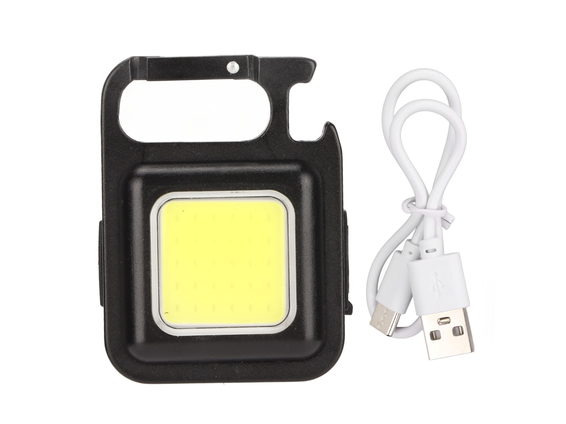 Linternas Pequeñas Cob Multifuncionales Recargables Con Llavero, Mini Linterna Para Actividades Al Aire Libre, Camping