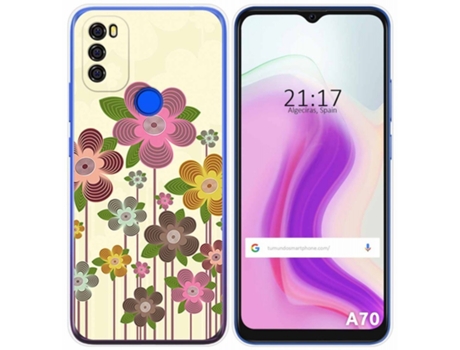 Carcasa Blackview A70 TUMUNDOSMARTPHONE Dibujos Multicolor