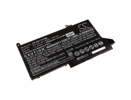 Batería POWERY 1.10.DEL.3.219 para Dell Latitude 12 7480