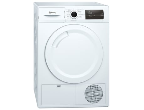 Secadora BALAY 3SB287B (8 kg - Bomba de Calor - Blanco)