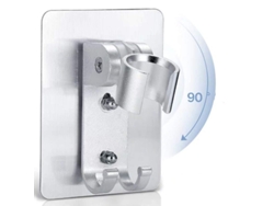 Soporte Para Ducha De Mano Con Adhesivo Fuerte, Ajustable, Montaje En Pared Para Ducha Portátil.