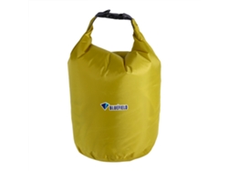 Bolsa de almacenamiento impermeable de 70 litros, color verde y portátil.