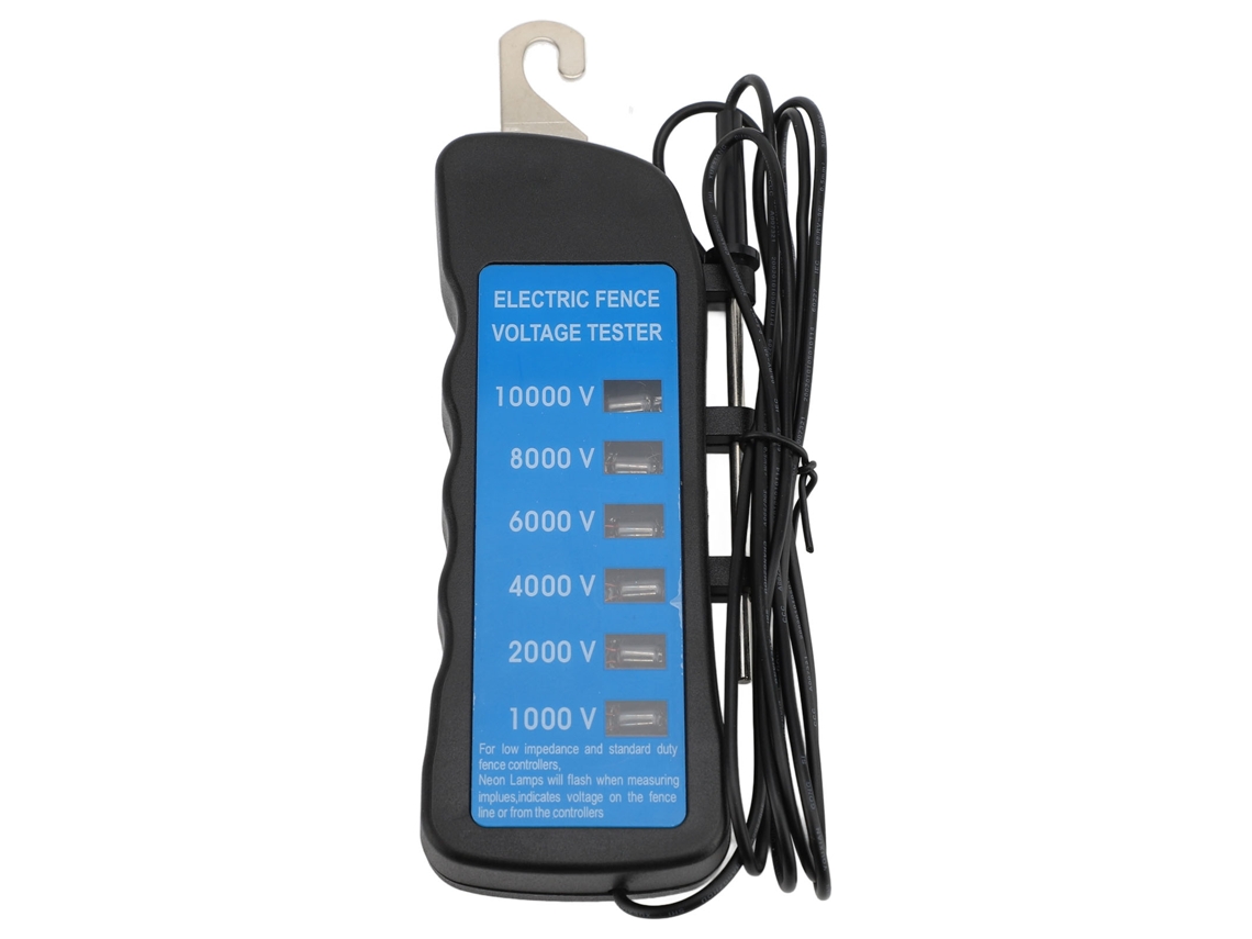 Probador De Voltaje Digital Portátil E Impermeable Para Cercas Eléctricas Y Equipos Ganaderos.