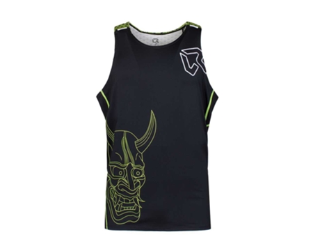 Camiseta sin Mangas de Hombre ROCK EXPERIENCE Daisuke Gris (L)