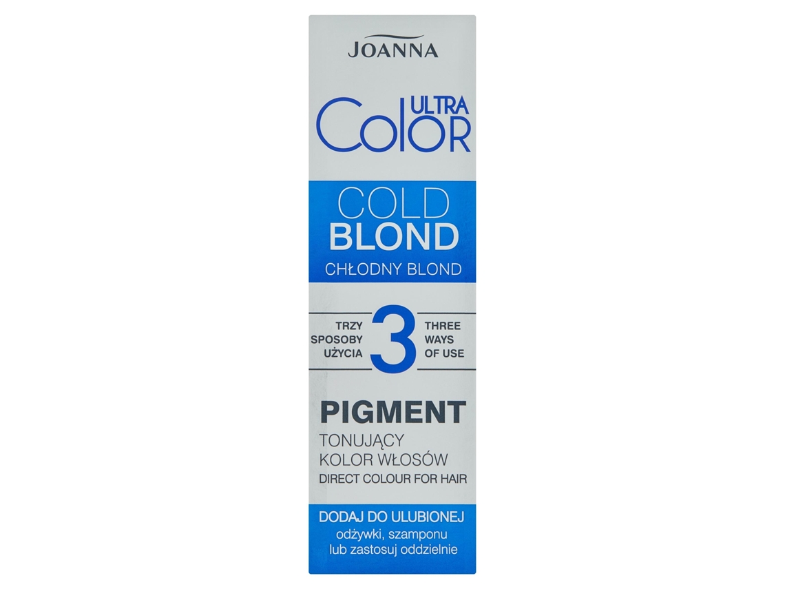 Joanna Ultra Color Tónico para cabello rubio frío, 100 ml