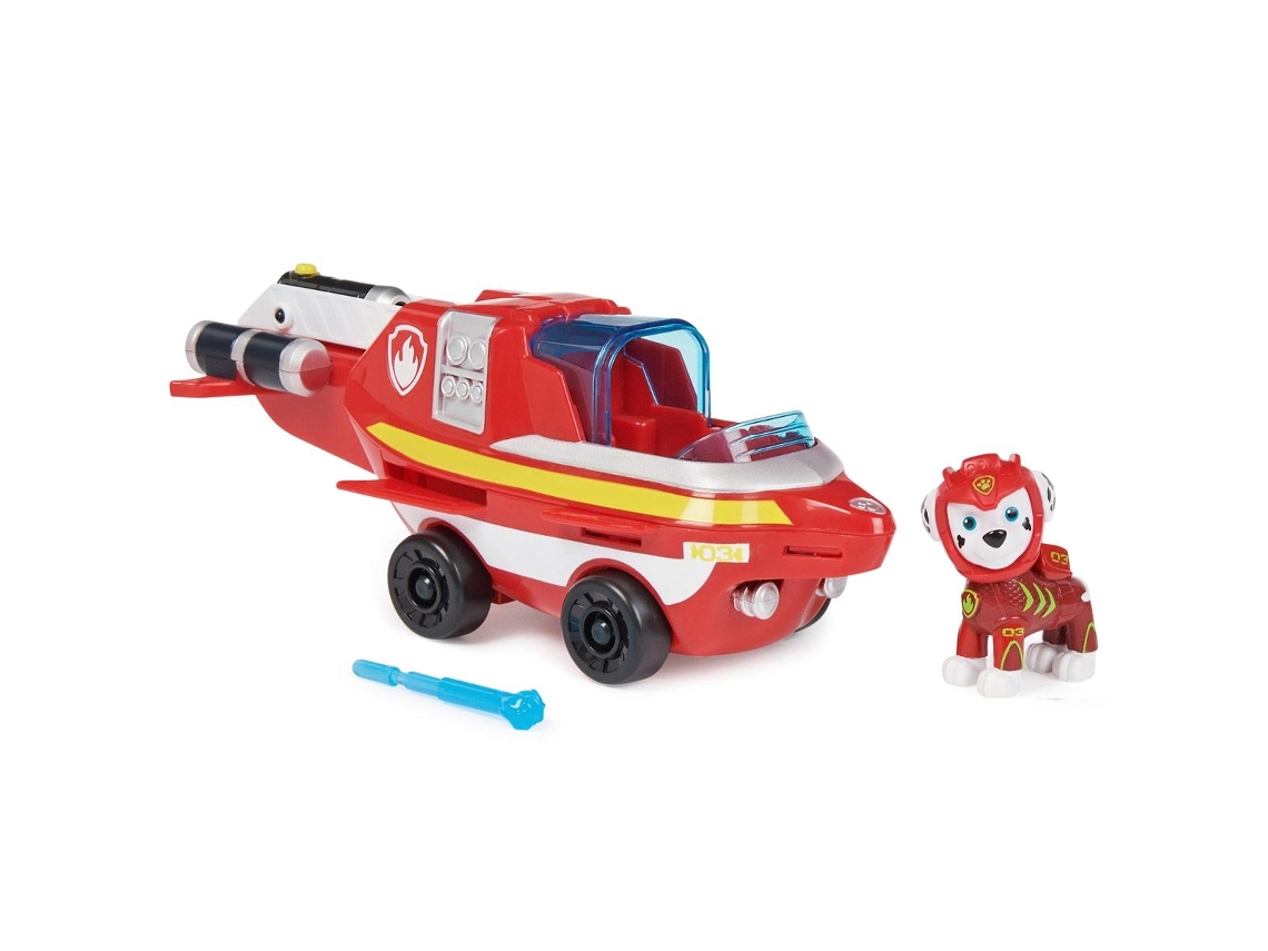 Patrulla Canina Aqua Pups Vehículo Delfín de Marshall