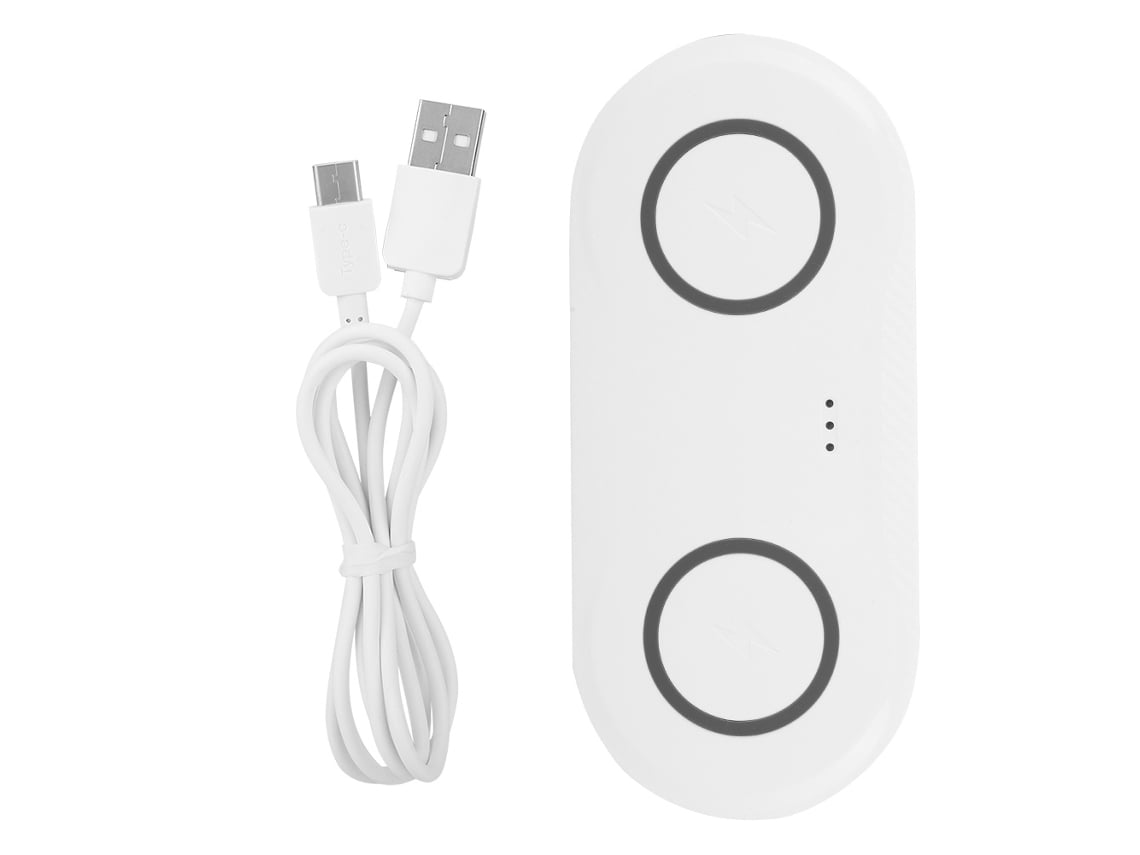 Cargador Inalámbrico (carga Dual De Teléfonos Con Carga Rápida De 10w)