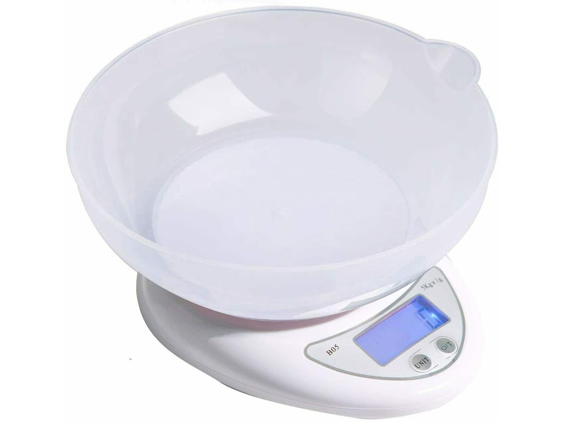 Báscula digital de cocina, báscula para alimentos dietéticos (libras, gramos, onzas y kilogramos) Nicecee