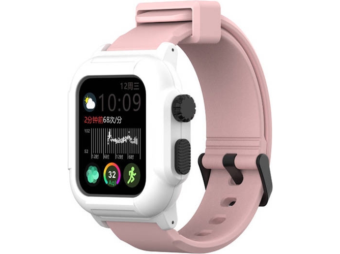 Carcasa WISETONY Apple Watch Series 2 y 3, 42 mm Blanco