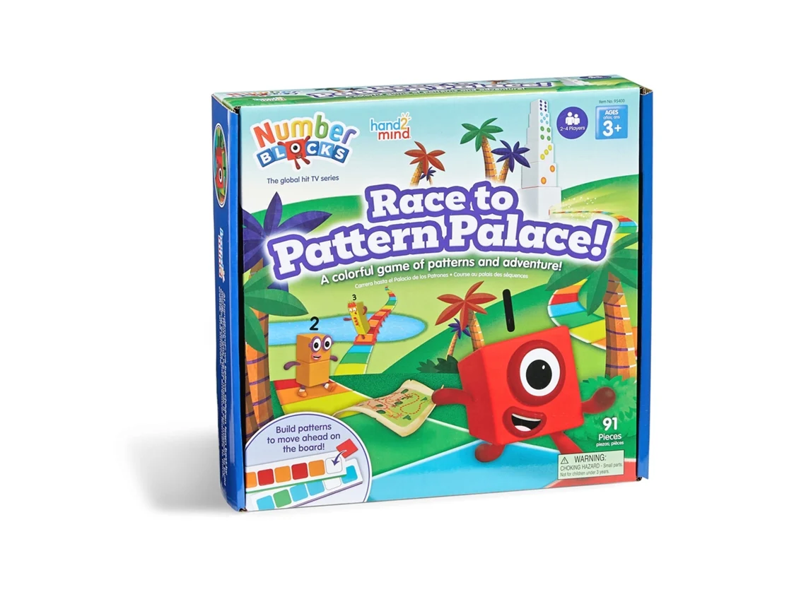 Juego educativo de Learning Resources: Numberblocks Race to the Palace of Patterns