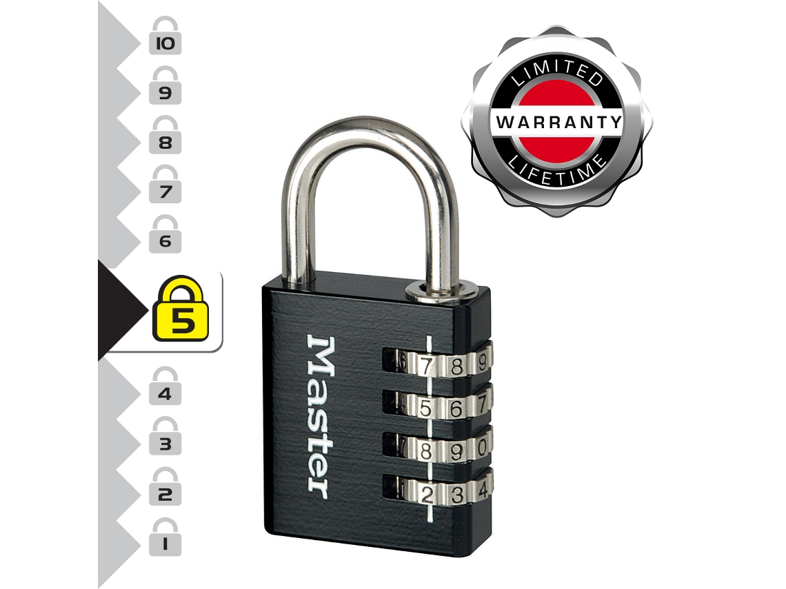 Cadeado Master Lock 7640eurdblk