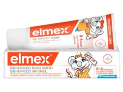 Pasta De Dentes Infantil 0 6 Años 50 Ml Elmex