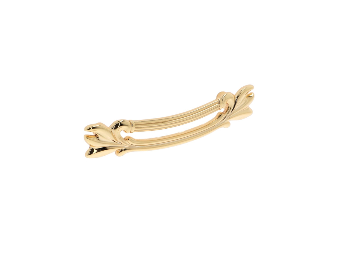 Tirador Para Mueble De Zamac Distancia Entre Ejes 96mm Chapado En Oro Lote De 25