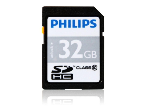 Philips Fm32Sd45B/10 Tarjeta de Memoria 32Gb Sdhc Uhs-I Clase 10