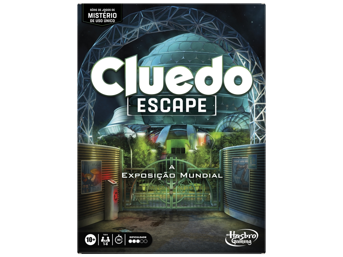 CLUEDO Escape: La Exposición Universal-Versión portugués - Juego de mesa - CLUEDO - 10 Años