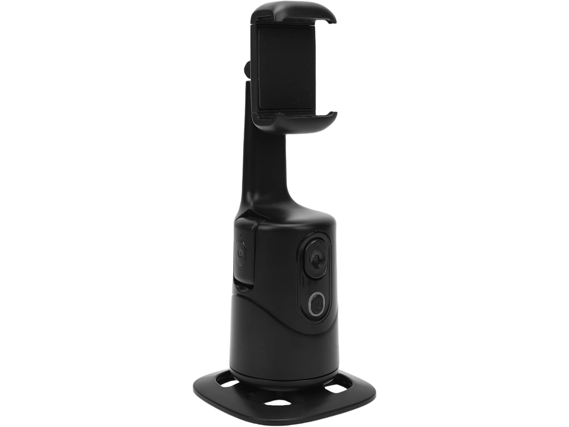 Soporte Para Teléfono Con Seguimiento Facial Automático Y Cámara Giratoria De 360° Controlada Por Ia.