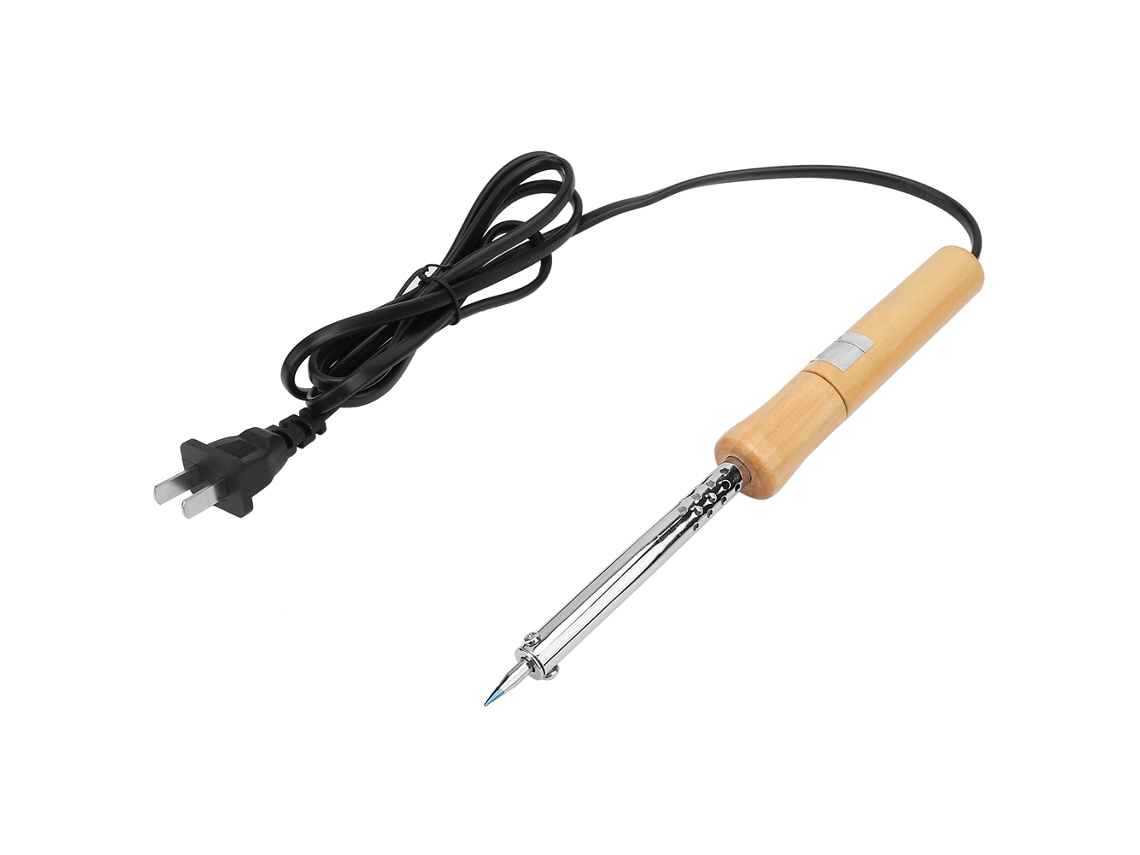 Ferramenta De Reparo De Pcb Smd Com Cabo De Madeira - Soldador Elétrico 40w