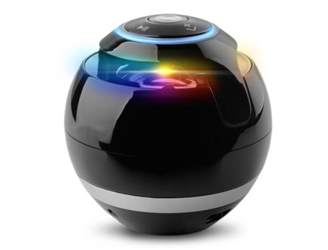 Altavoz Inalámbrico de Bluetooth Pequeño Mini Mini Mini Mini Luces de Color Enchufar El Subwoofer de Automóvil