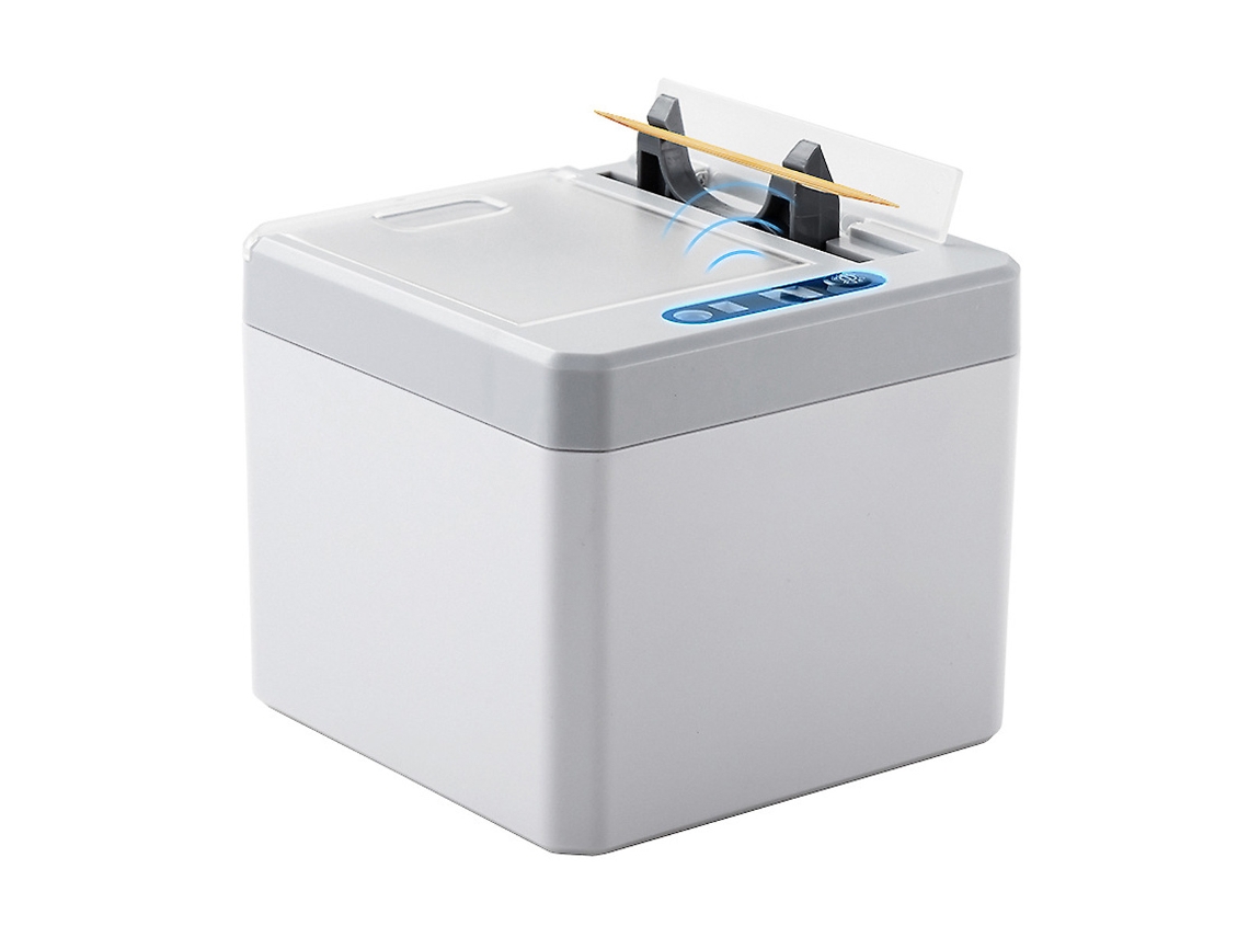 MEOIRUERY Palillero inteligente para cocina, dispensador automático con inducción inteligente, gran capacidad para 250 palillos, detección sensible de inclinaci