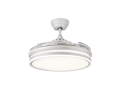 Ventilador de Techo DC Bayomo 72W Blanco 3 Aspas FABRILAMP