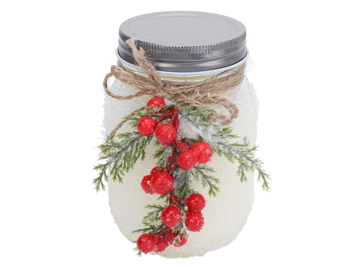 Vela Decorativa De Cera De Soja Hecha A Mano De 510 G (18 Oz), Ideal Como Regalo De Navidad.