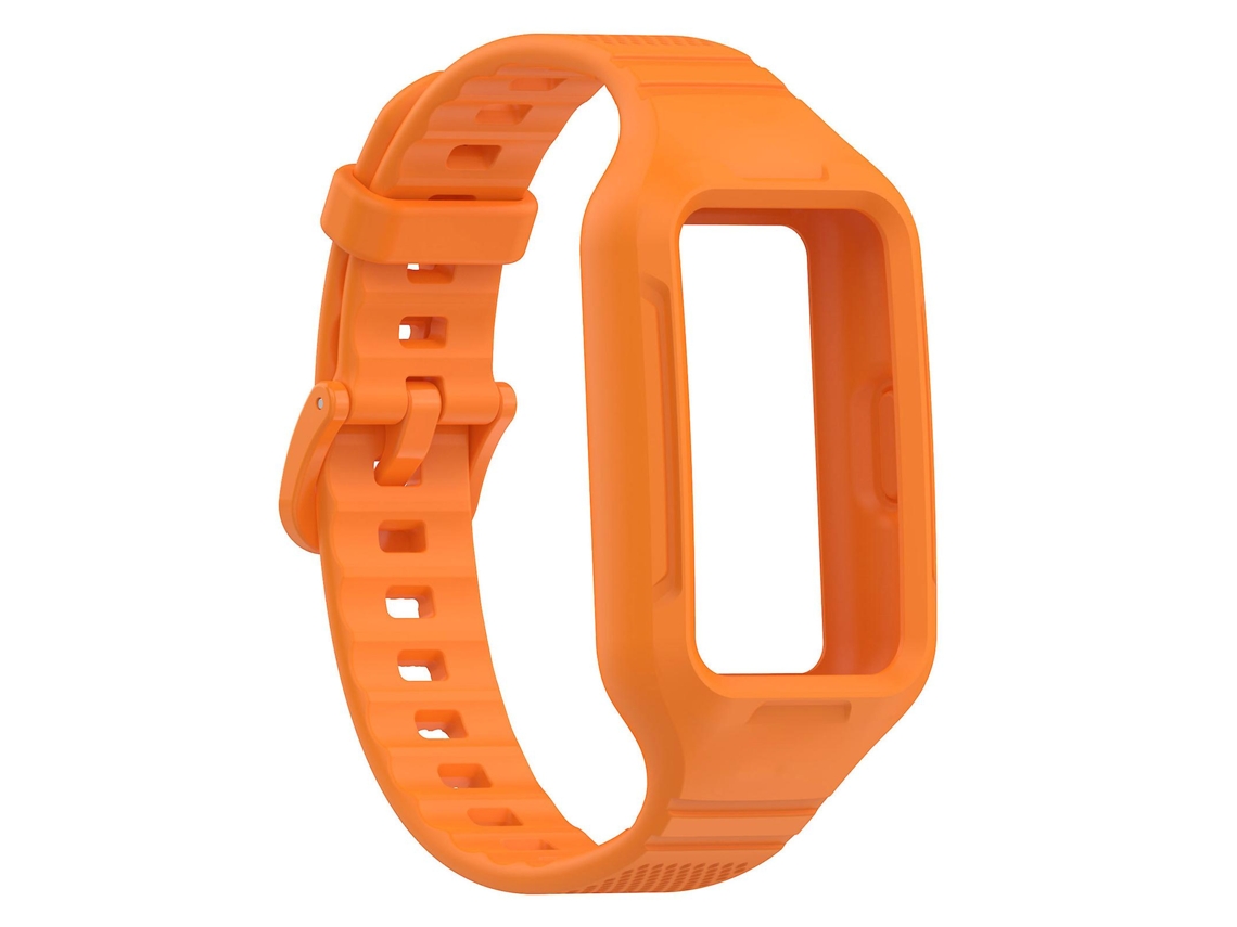 Correa de silicona para reloj inteligente Huawei Band 7, pulsera suave y moderna para bicicleta eléctrica.