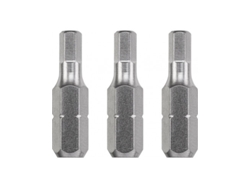 3 Puntas Industrial 25Mm Hexagonal 5Mm Sb KWB