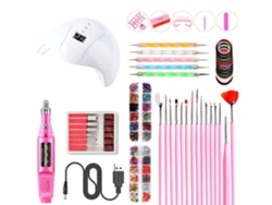 Kit de accesorios para uñas USB con secador de uñas inteligente Yunzii