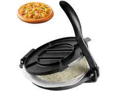 Prensa manual para tortillas Tekmaquinas de 25 cm en hierro fundido con láminas antiadherentes