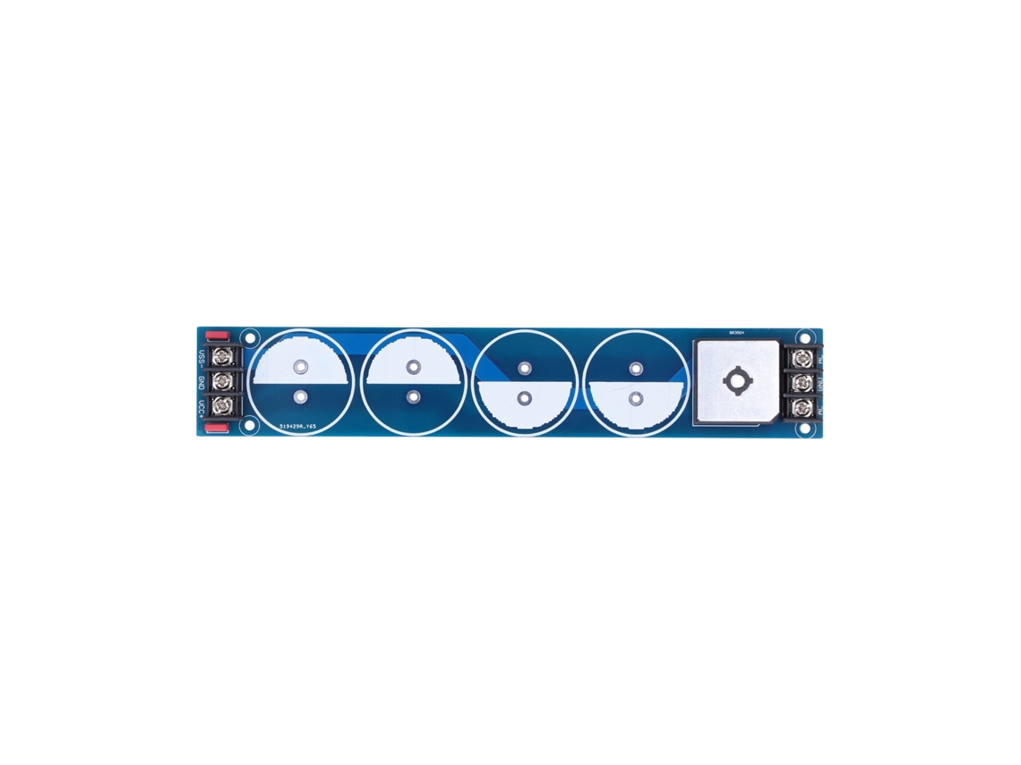 Placa Pcb Desnuda Rectificador Filtro 4-capacitores Para Amplificador De Audio Fuente De Alimentación 35a