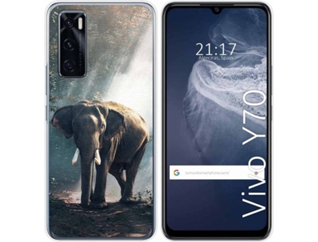 Carcasa Vivo Y70 TUMUNDOSMARTPHONE Elefante Multicolor