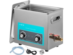 Máquina de limpieza ultrasónica de 6,5L con calefacción, temporizador y tanque de acero inoxidable Tekmaquinas