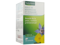 Aceite de Borraja Y de Onagra 200 Cápsulas NATURLAND