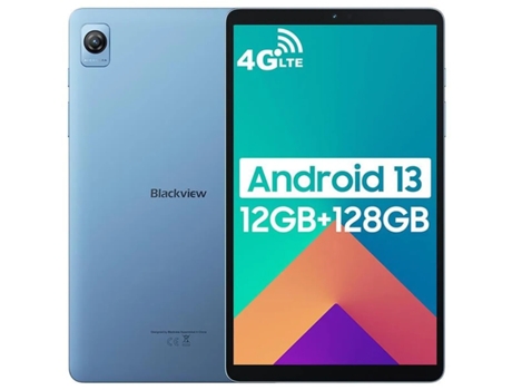 Tablet BLACKVIEW Tab 60 8.68 6Gb-128Gb/Sd 1Tb Tablet Pc 5G Wifi Duplo Sim Azul