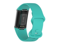 Correa de repuesto de TPU suave para reloj inteligente Fitbit Charge 5 Ly Ebike (grande)