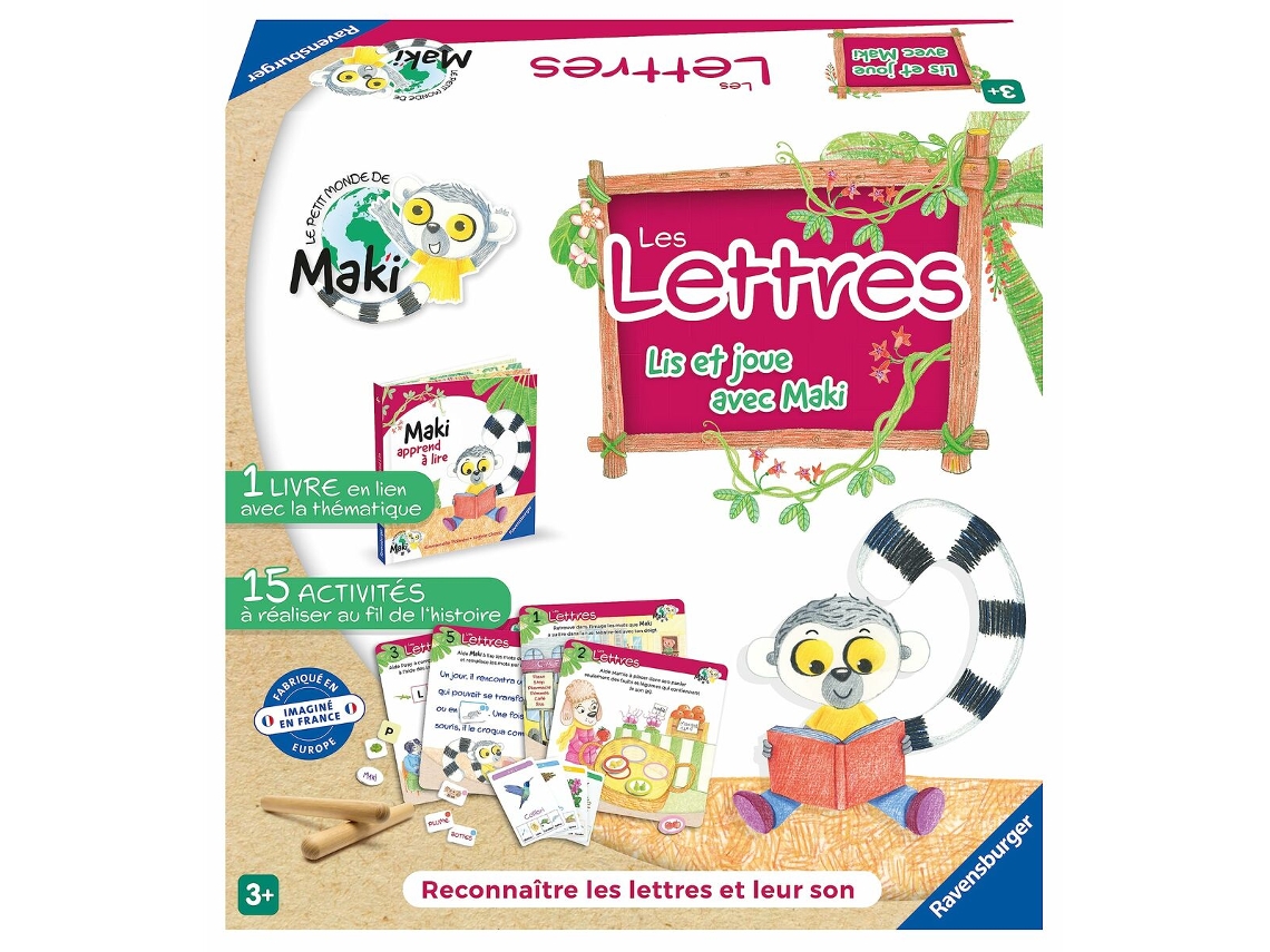 Juego Educativo RAVENSBURGER Les lettres