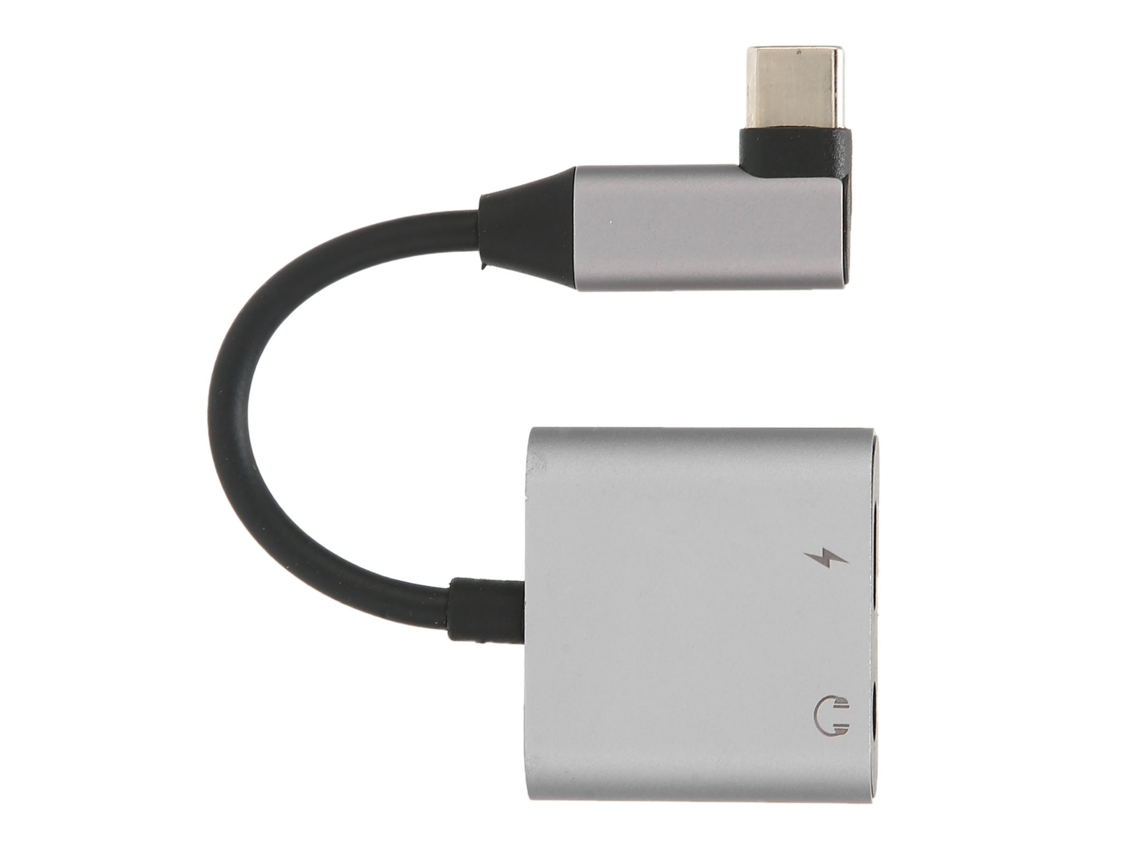 Adaptador de audio digital USB C a 3,5 mm con potencia y portabilidad