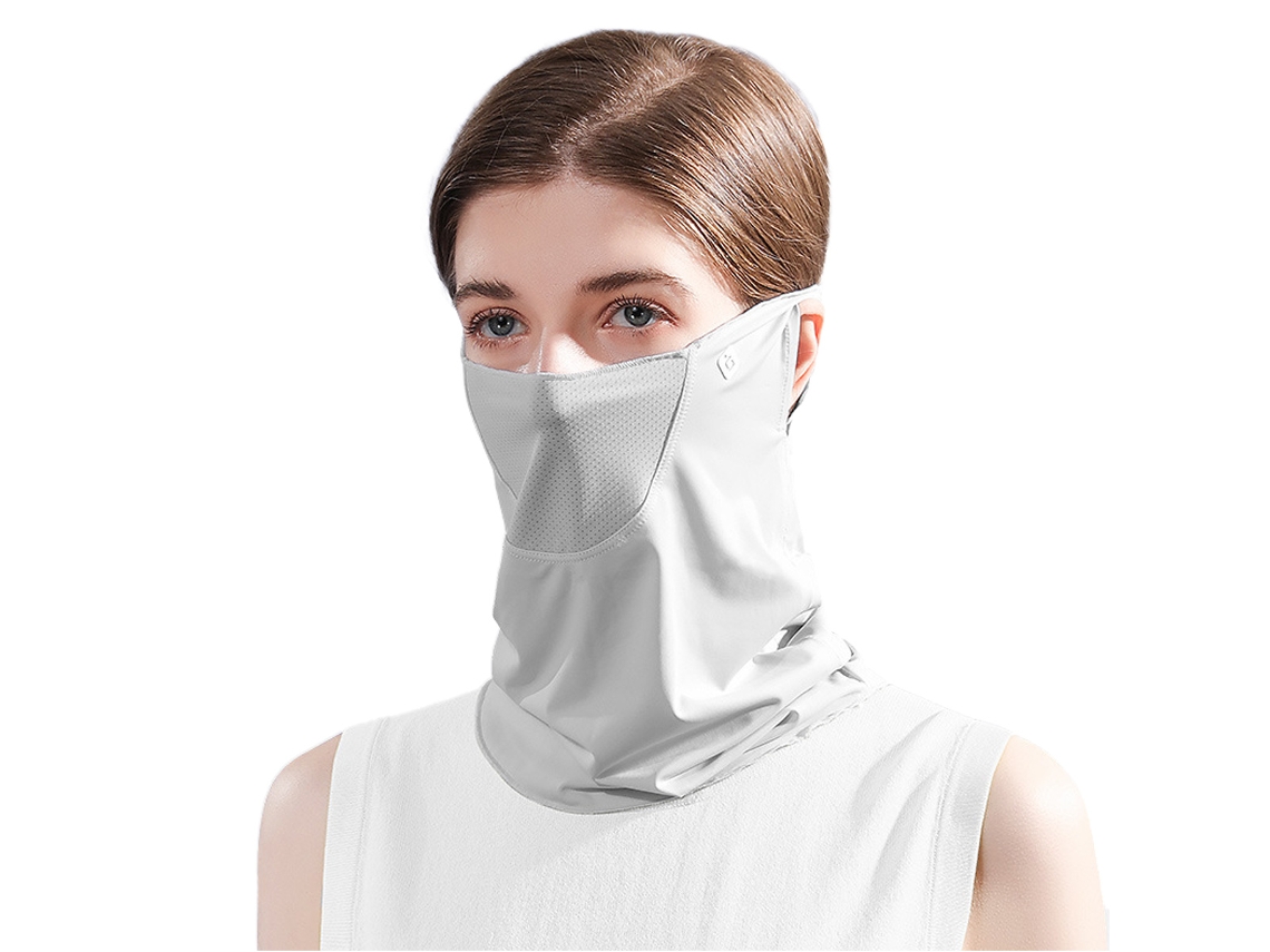 Mascarilla para el cuello con protección solar UPF 50 para hombres y mujeres, ideal para pesca, senderismo y actividades al aire libre.