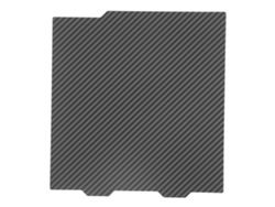 Placa de construcción de acero y fibra de carbono Peo Pet de 184x184 mm para impresora 3D | Sin marca