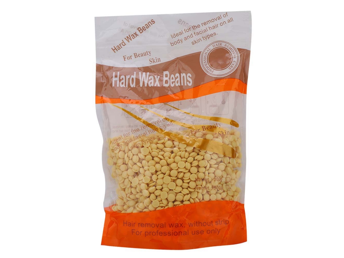 300g Ceras Solidarias Sin Papel Para Depilación De Cuerpo Y Bikini, Ceras Depilatorias Fijas