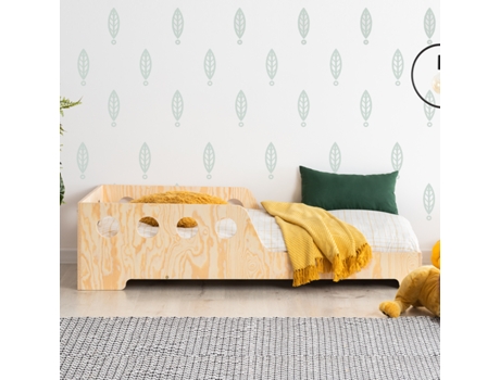 Somier Adrien Bois Ripas PETITSMEUBLES Madera Beige (203x93x40)