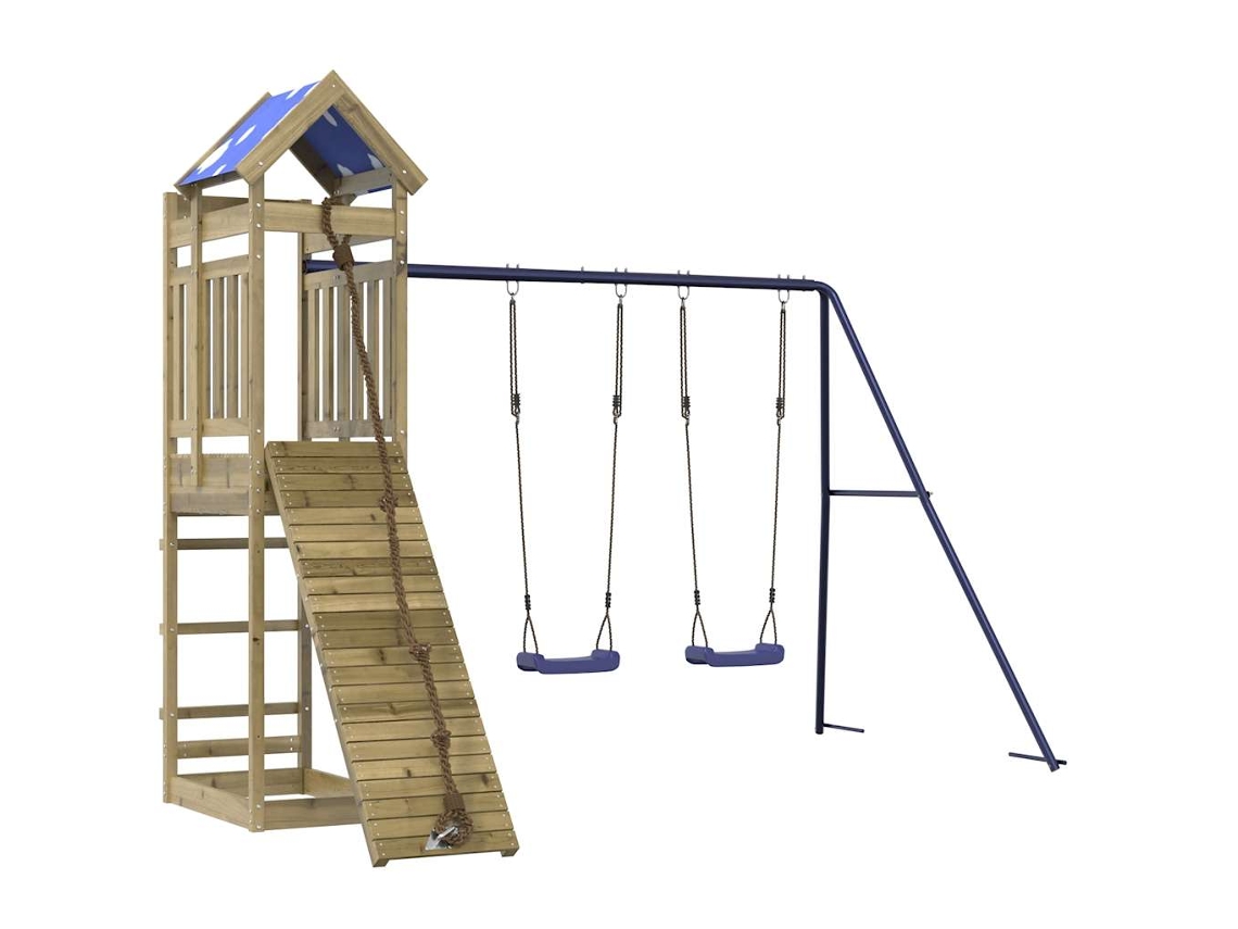 Parque infantil de exterior VIDAXL madera de pino impregnada