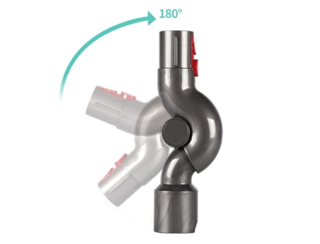 Adaptador para Dyson V7 V8 V10 V11, herramienta superior de liberación rápida, codo de dirección Universal, accesorio para aspiradora